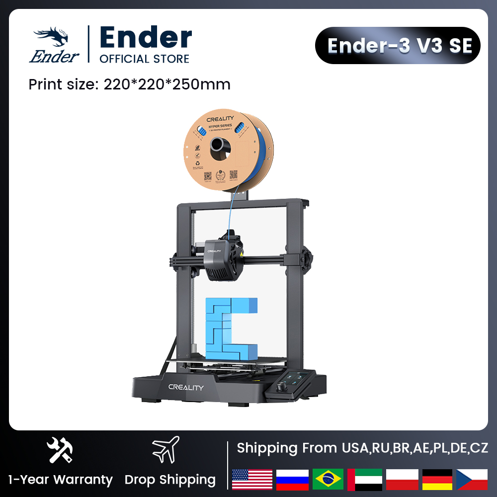 Creality 3D Ender-3 v3 SE Prin - Cnc 3018 Pro Max Metal 评论和价格